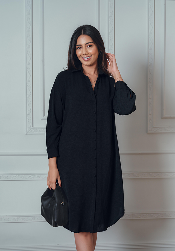 LUNA SHIRT DRESS